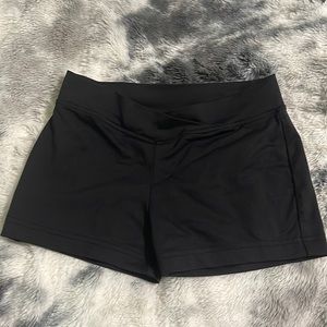 Black spandex shorts